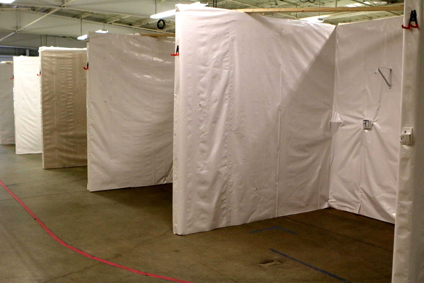 Guard clears surge beds out of expo buildings: What happened to it all?
